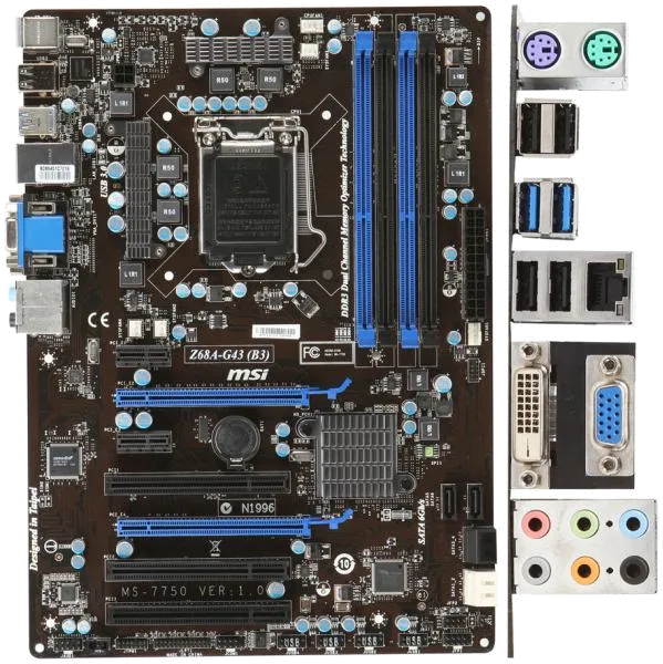 материнская плата MSI Z68A-G43 (G3)